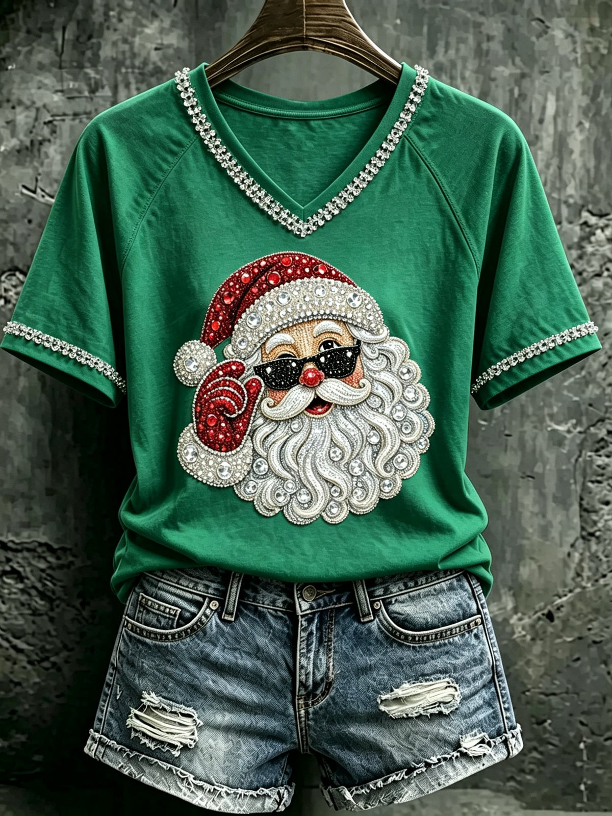 Women's Christmas Print T-Shirt