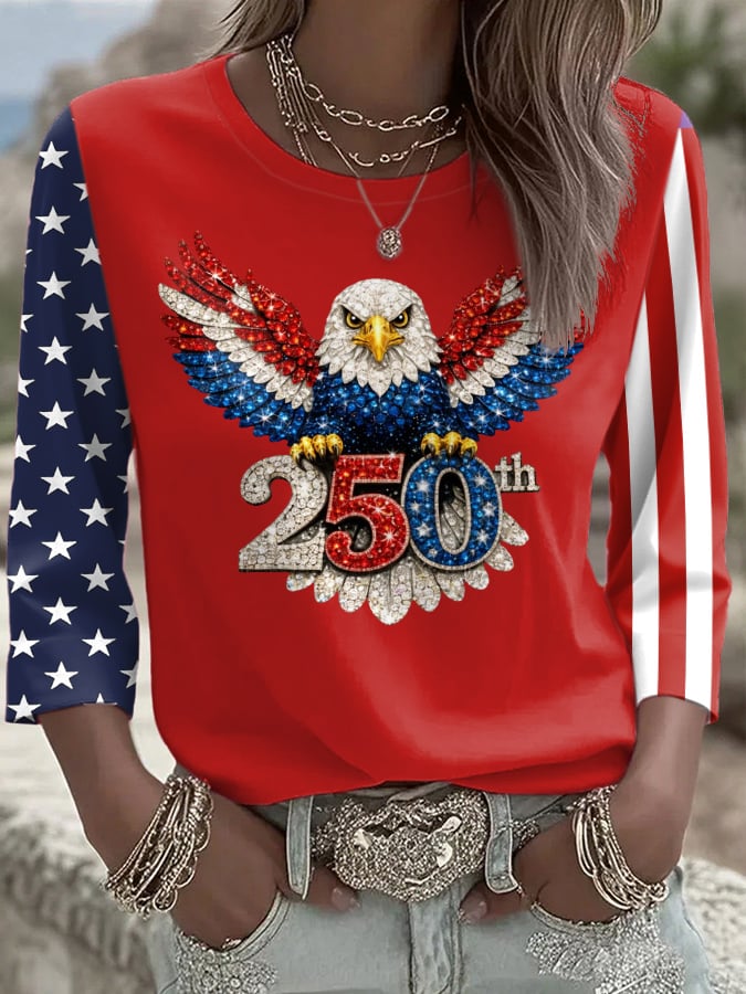 Women's 250th Anniversary Printed T-Shirt