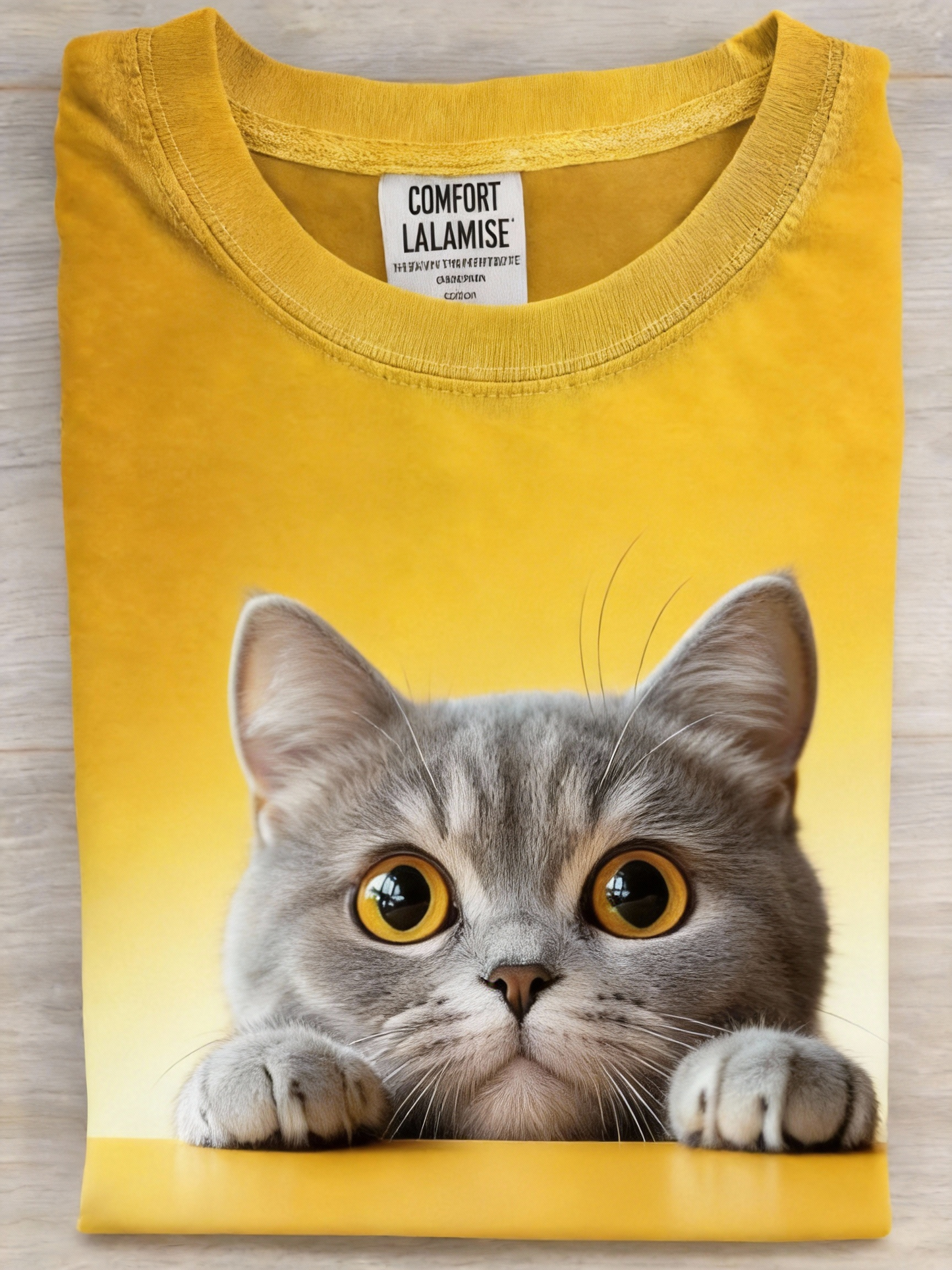 Art Print Casual Cotton Short Sleeve T-shirt