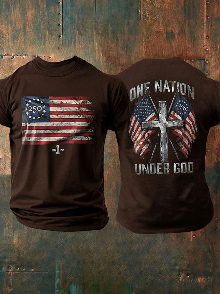 Men'S 250Th Anniversary Printed T-Shirt
