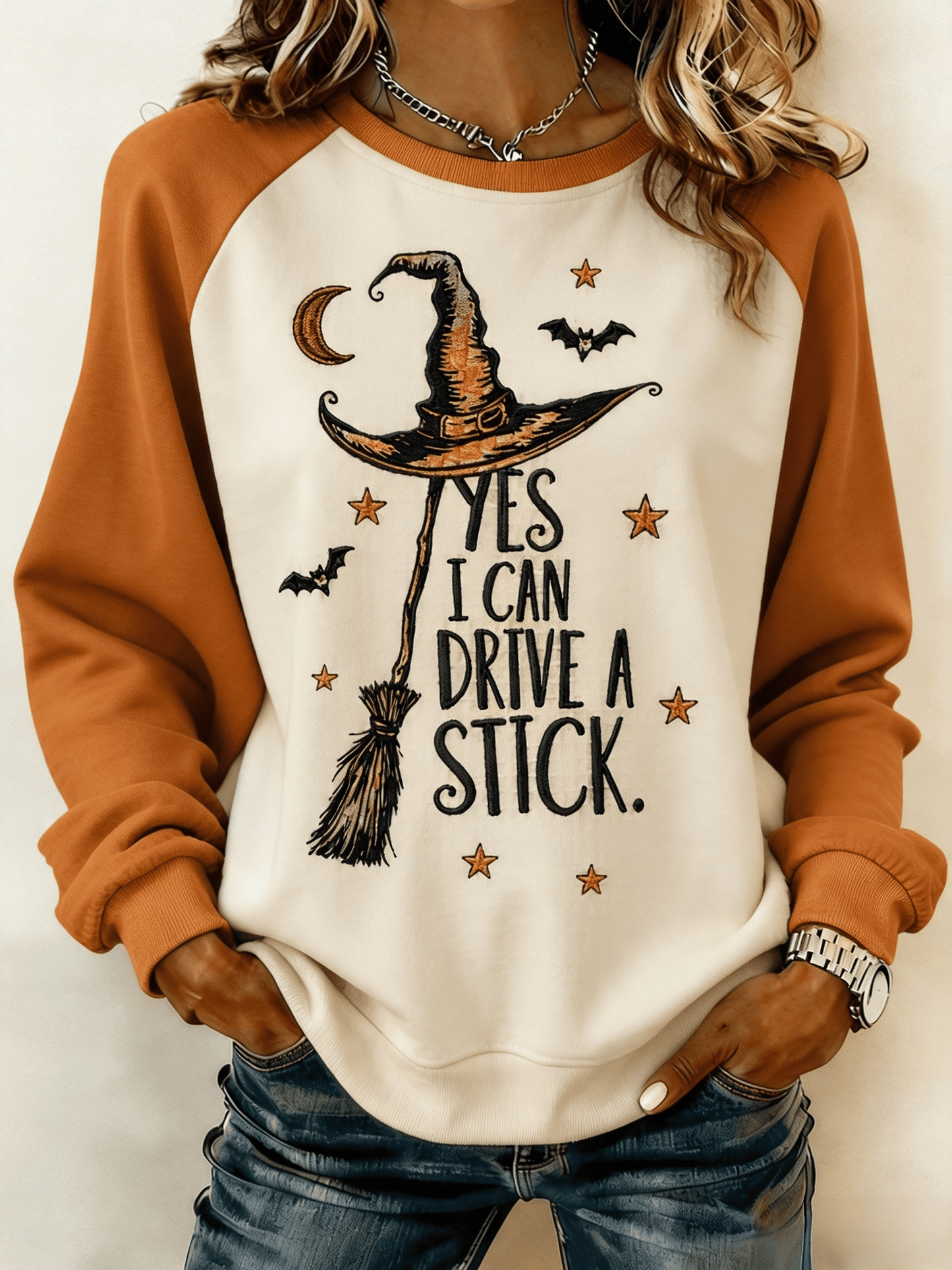 Women's Halloween Print Hoodie