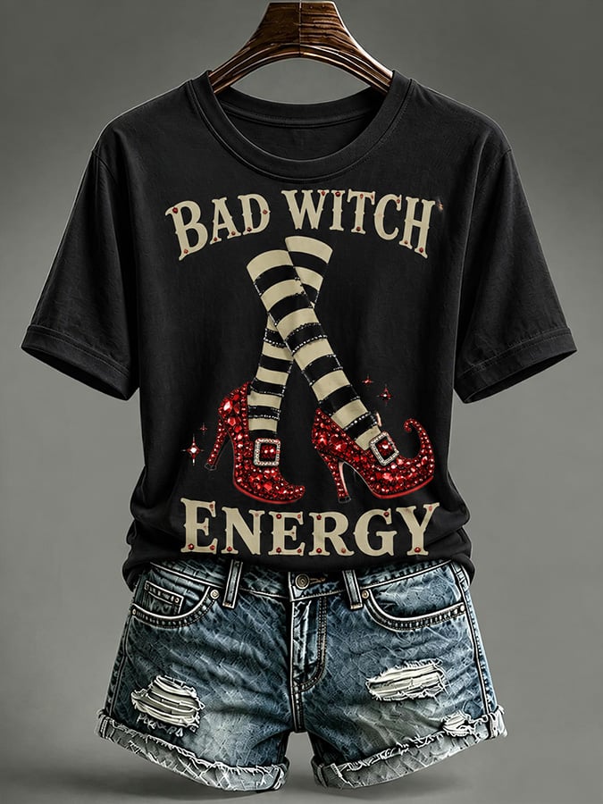 Women'S Casual Halloween Print Top