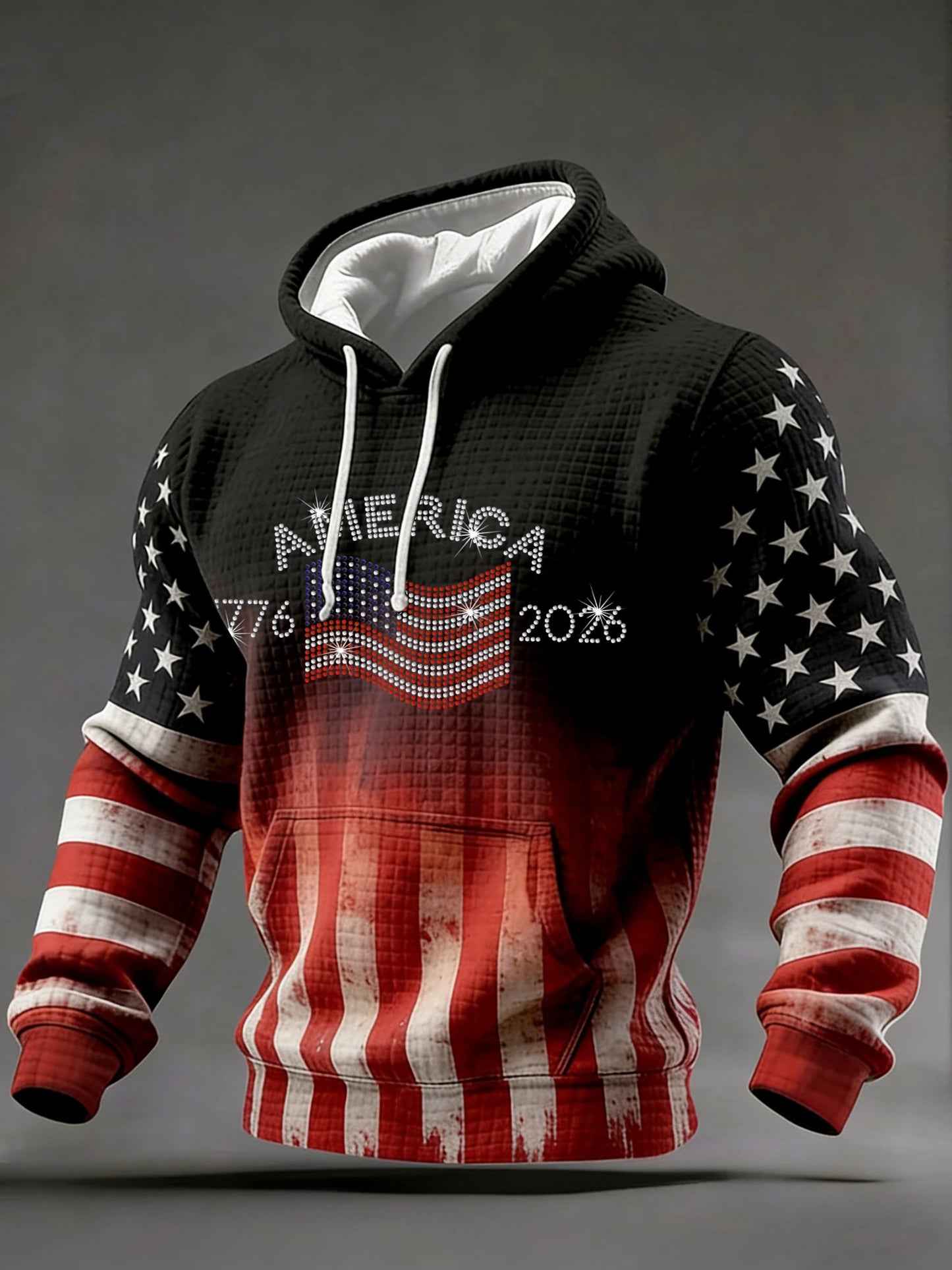 Men's 250th Anniversary USA Print Hoodie
