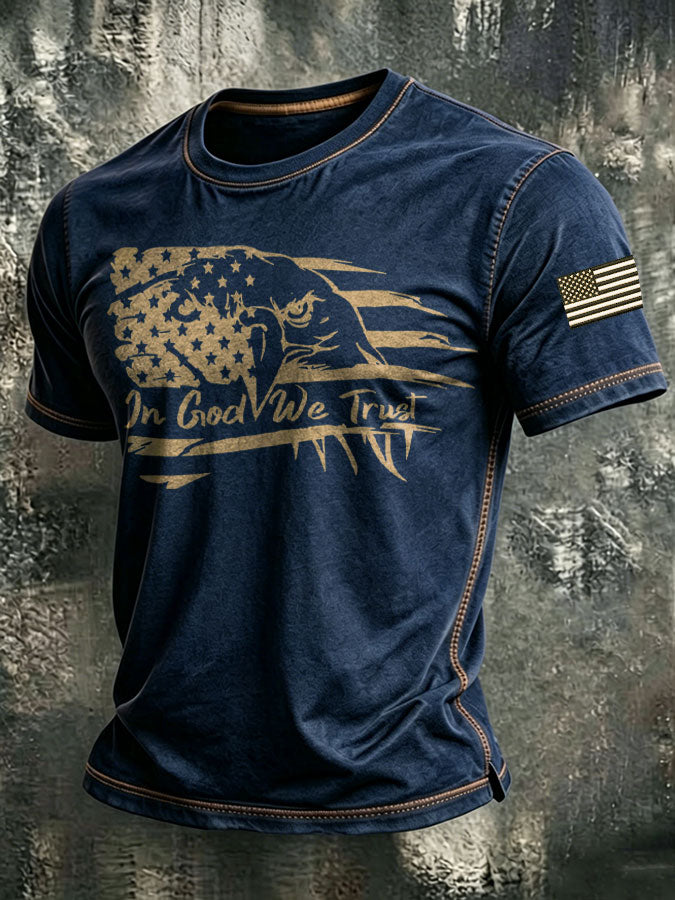 Men'S American Eagle Printed Casual T-Shirt