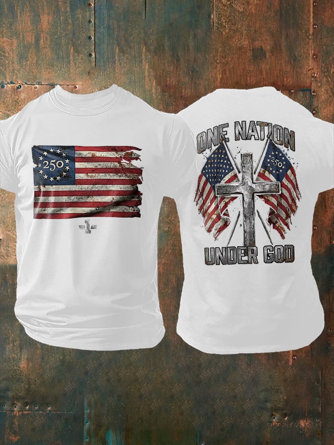 Men's 250th Anniversary Printed T-shirt