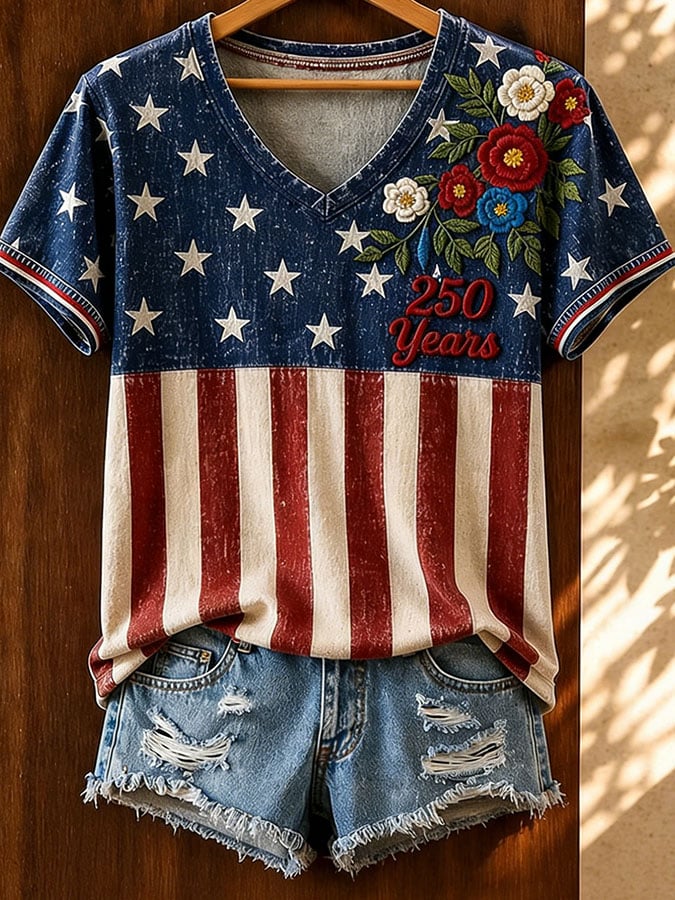 Women's Casual Printed T-shirt