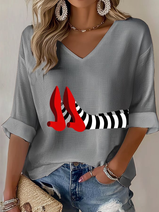 🔥Buy 2 Get 10% Off🔥Women's Halloween Print T-Shirt