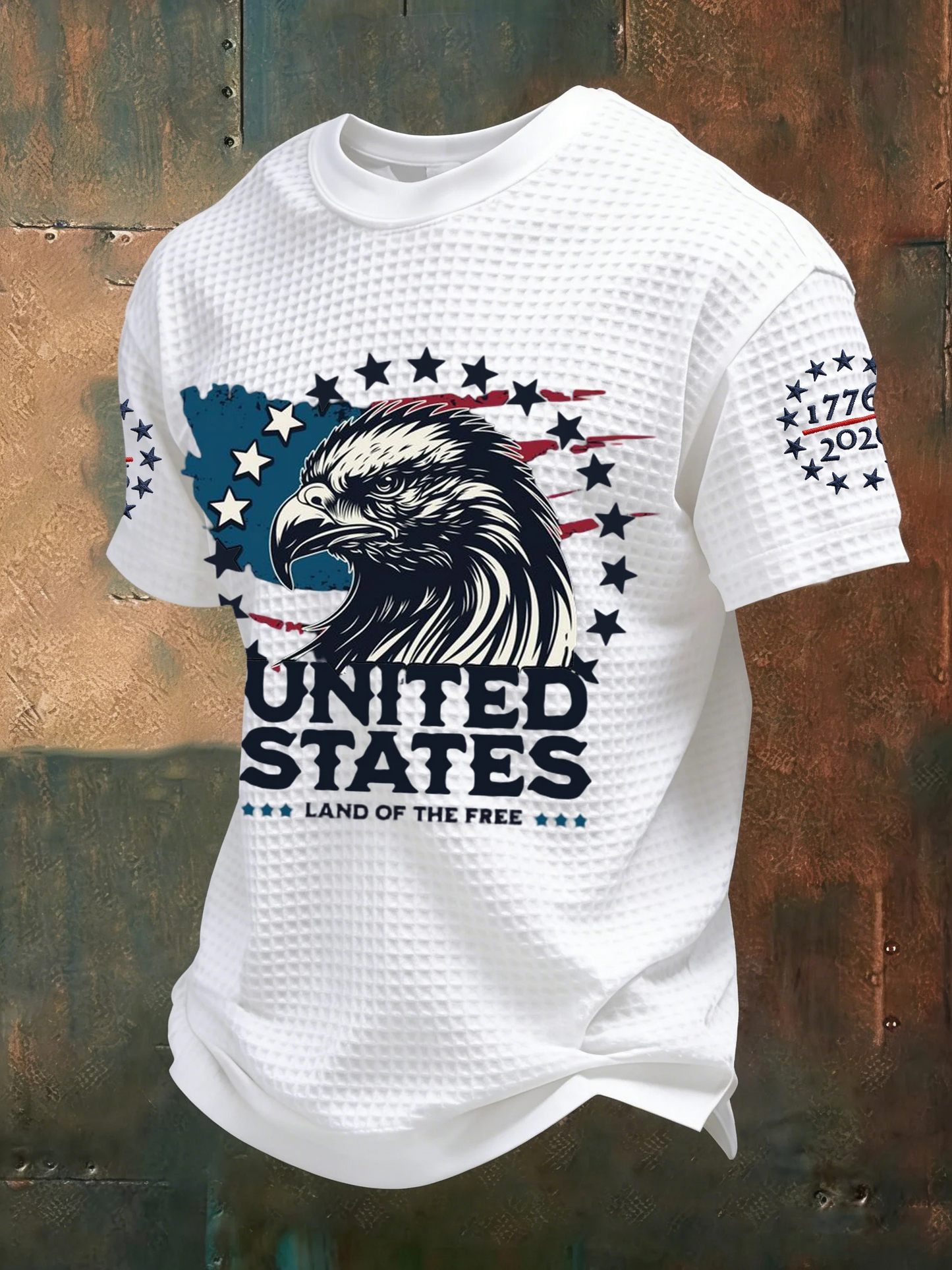 Men's American 250th Anniversary Print Casual Top
