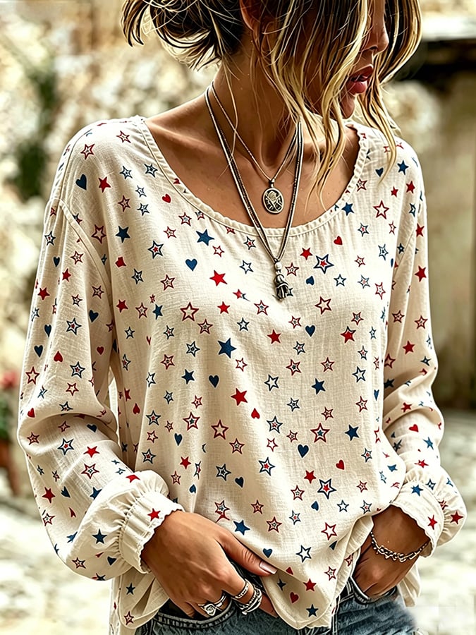 Women's American 250th Print T-Shirt