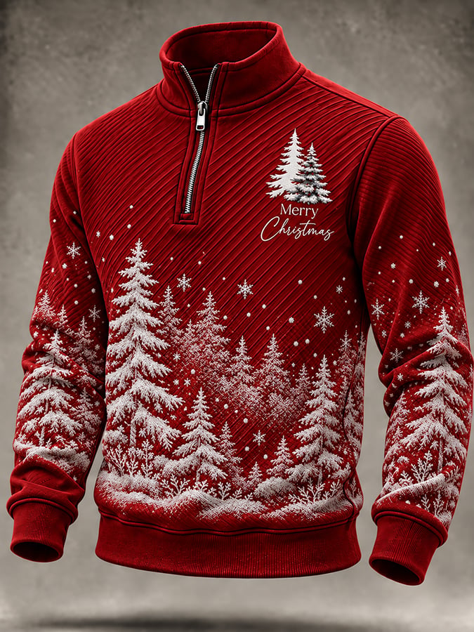 Men's Christmas Printed Casual Sweatshirt