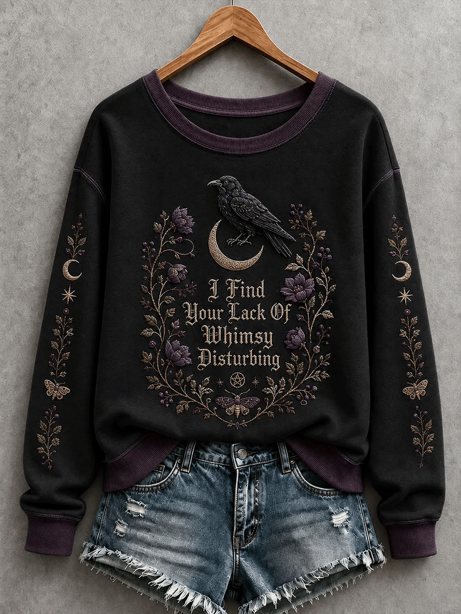 Women's Fun Print Halloween Sweatshirt