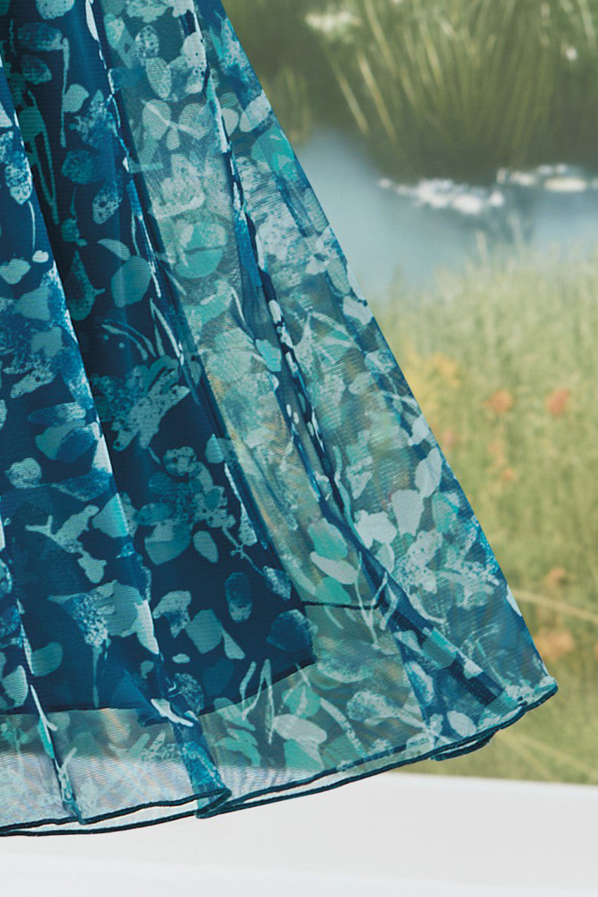 Garden Charm Mesh Dress