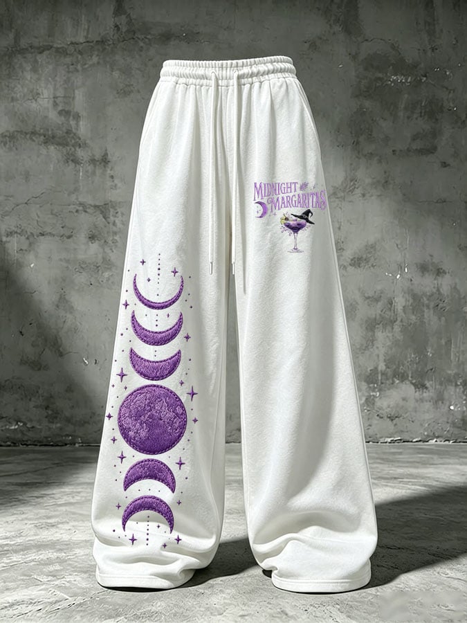 Women's Midnight Margaritas Print Casual Pants