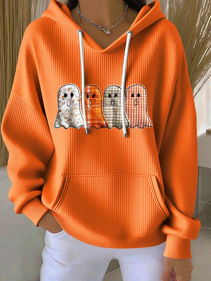 🔥HOT SALE🔥Women'S Halloween Print Casual Hoodie