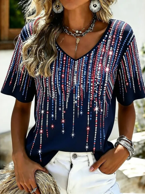 Women's Casual U.S. 250th Anniversary T-Shirt