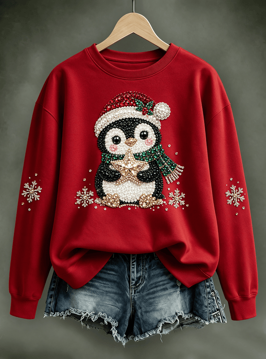 Women's Christmas Print Sweatshirt