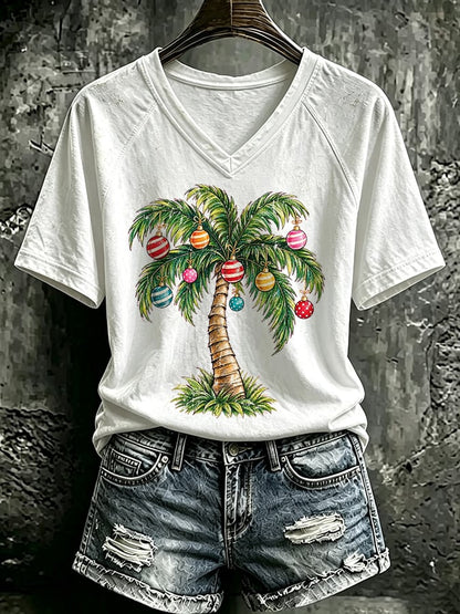 Women's Casual Printed Short-Sleeve T-Shirt