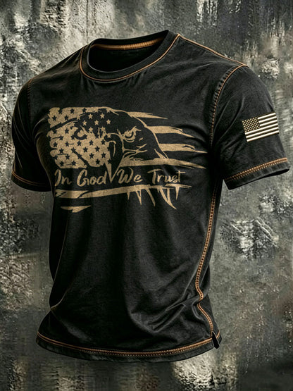 Men'S American Eagle Printed Casual T-Shirt