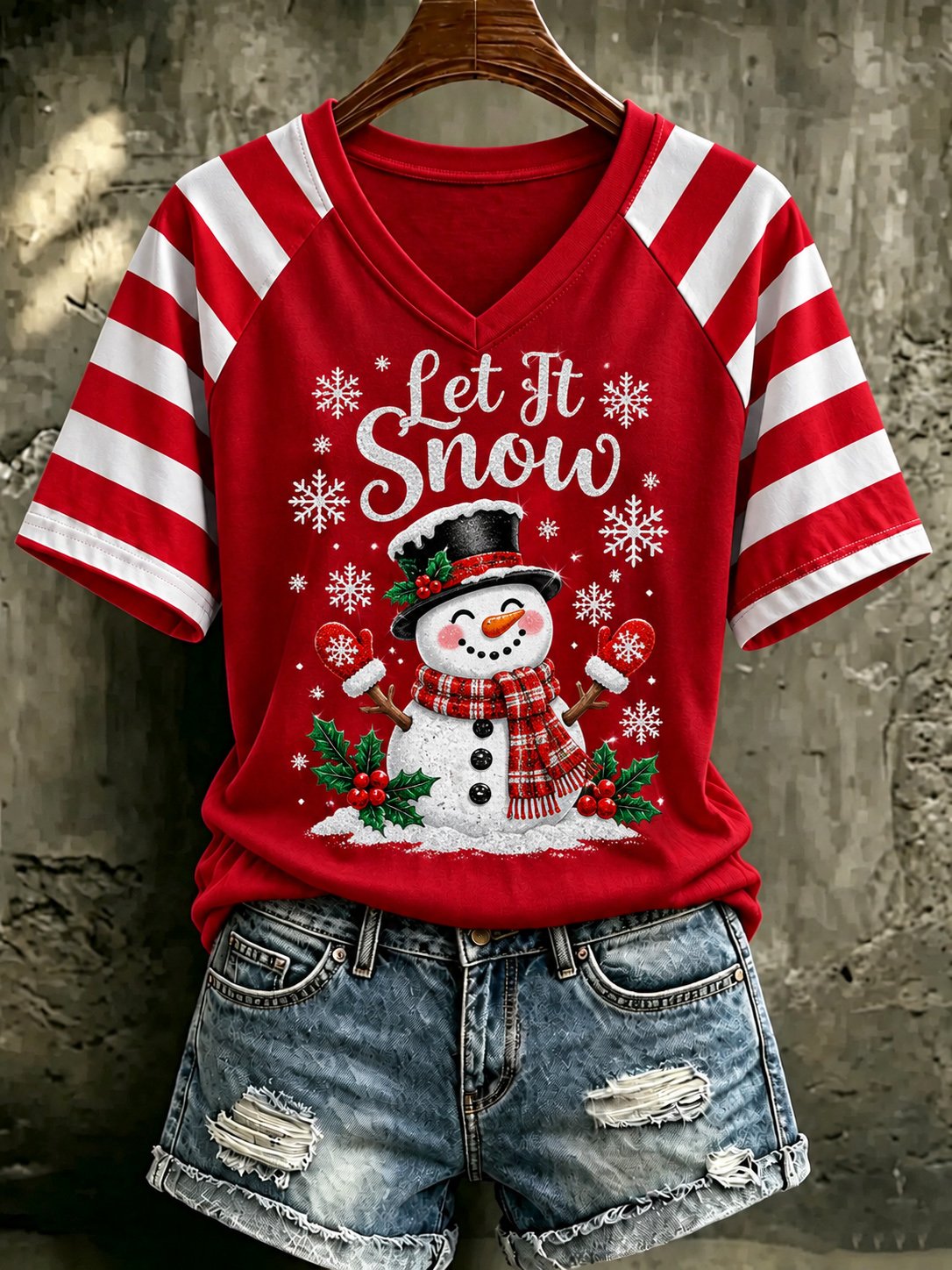 Women's Print Short-Sleeve T-Shirt