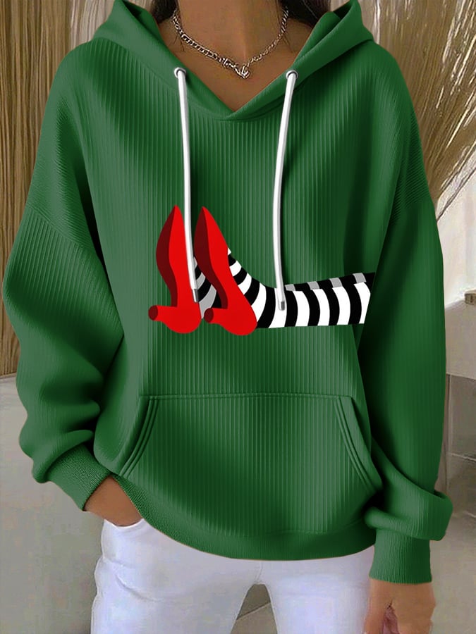 🔥HOT SALE🔥Women's Halloween Print Casual Hoodie