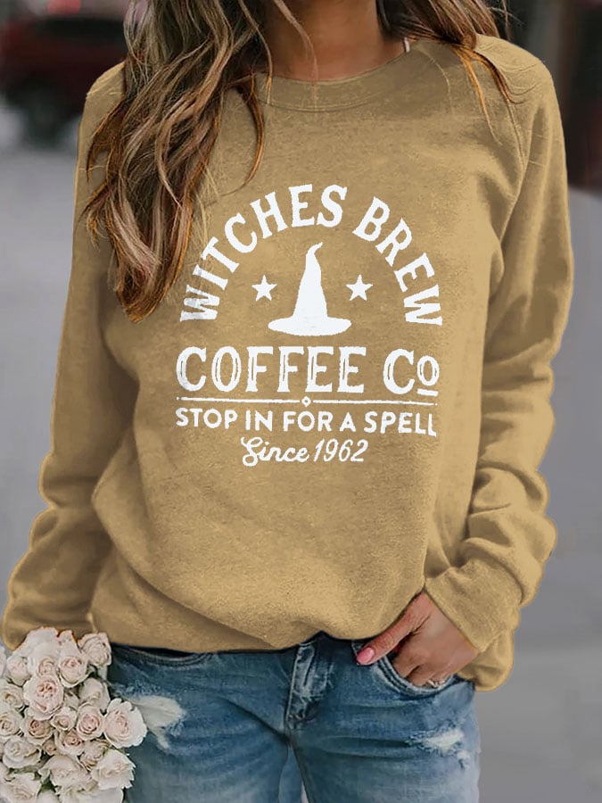 Letter Print Long Sleeve Sweatshirt