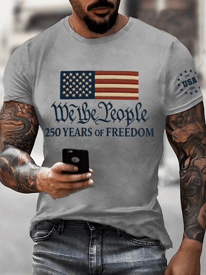 Men's Casual Printed T-shirt