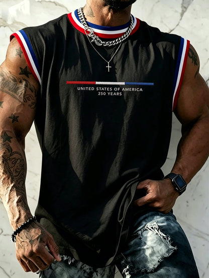 Men'S Casual Printed Vest