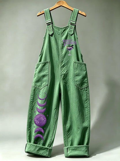 Women's Midnight Margaritas Print Overalls