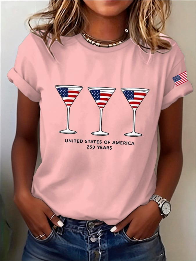 Women's America 250th Anniversary  T-shirt