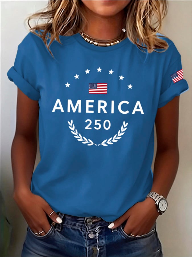 Women's American 250 Anniversary  T-Shirt