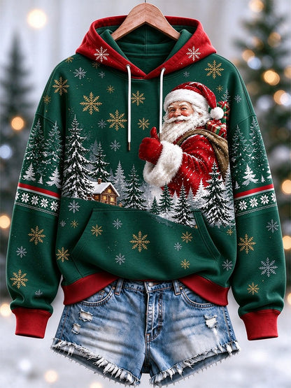 Women's Cancer Christmas Hoodie