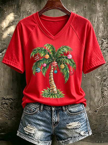Women's Casual Printed Short-Sleeve T-Shirt