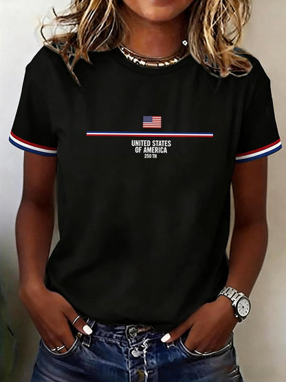 Women's Casual 250th Anniversary Commemorative T-shirt