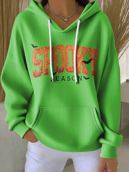 🔥HOT SALE🔥Women's Halloween Print Casual Hoodie