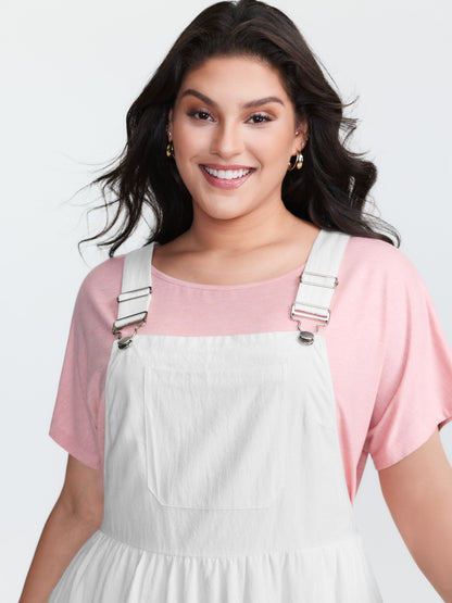 Pure Cotton Embroidered Overall Maxi Dress
