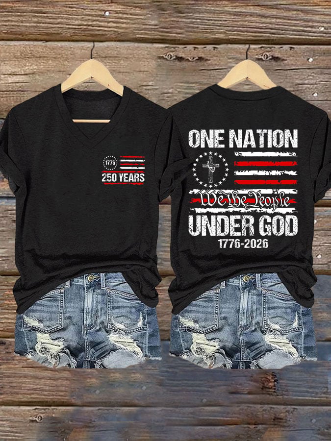 Women's Casual Printed Short-Sleeve T-Shirt