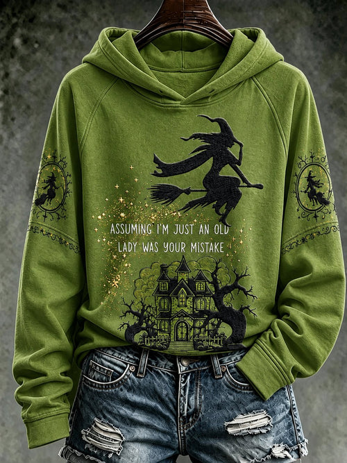 Women's Autumn Halloween Witch Top