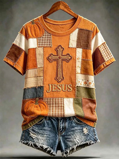 Women's'Jesus'Christian Halloween T-shirt