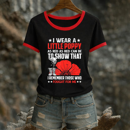 Women's Memorial Day Red Friday Printed T-Shirt