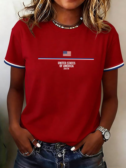 Women's Casual 250th Anniversary Commemorative T-shirt
