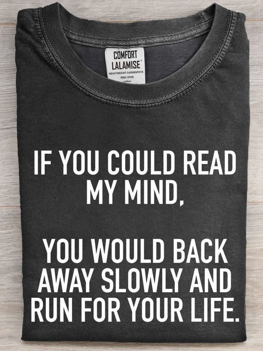 Funny Quote Art Print Casual Short Sleeve T-shirt