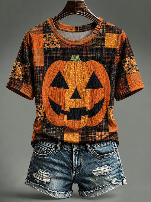 Women'S Casual Halloween Print Top