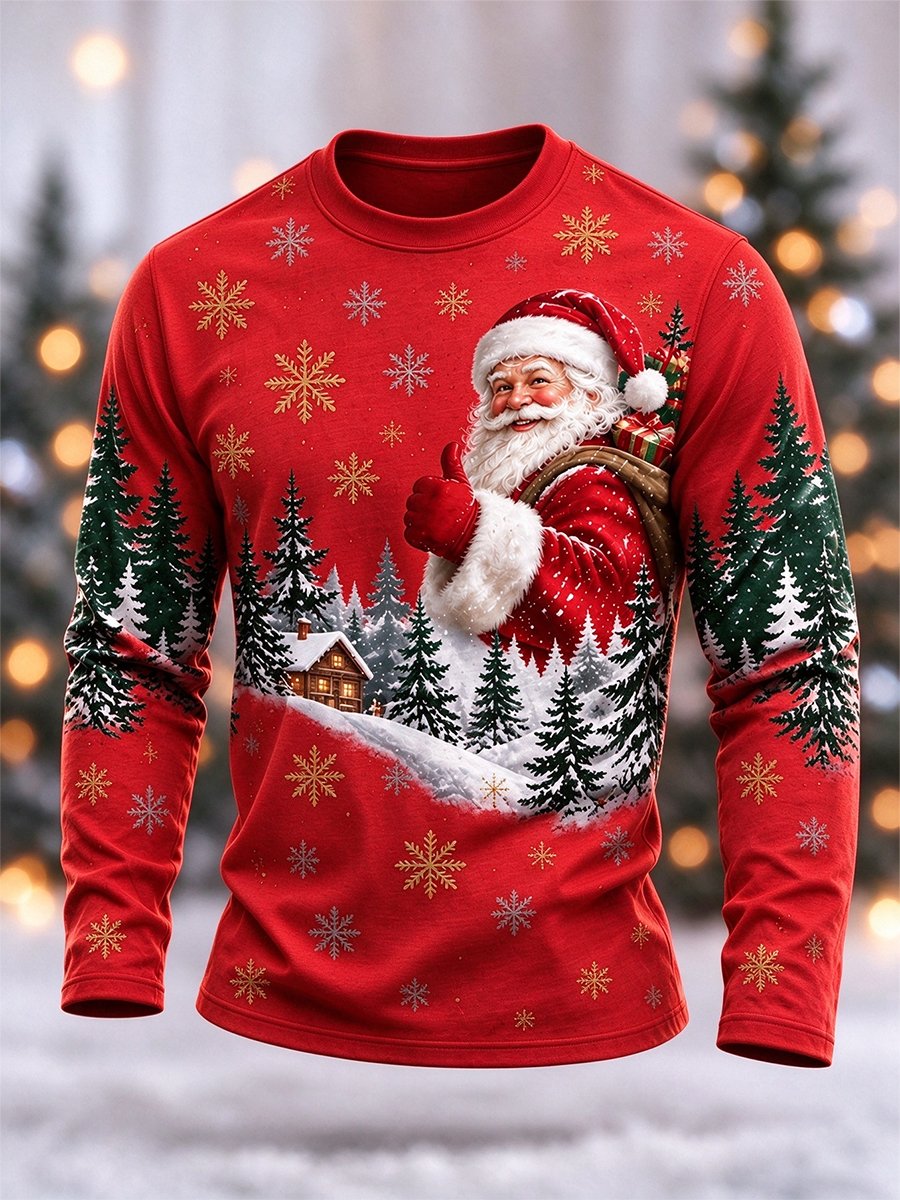 Men's Christmas Day Long-Sleeve T-Shirt