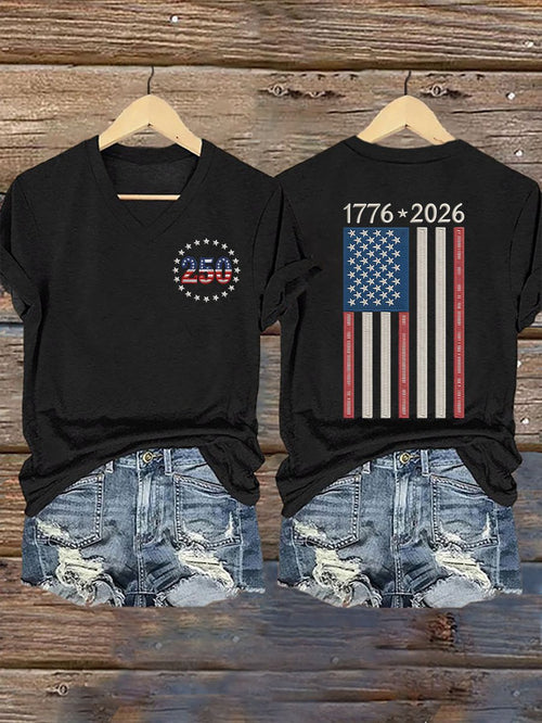 Women's 250th Anniversary Print T-shirt