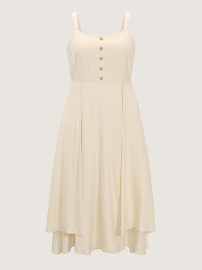 Supersoft High Low Hem Scoop Neckline Maxi Dress