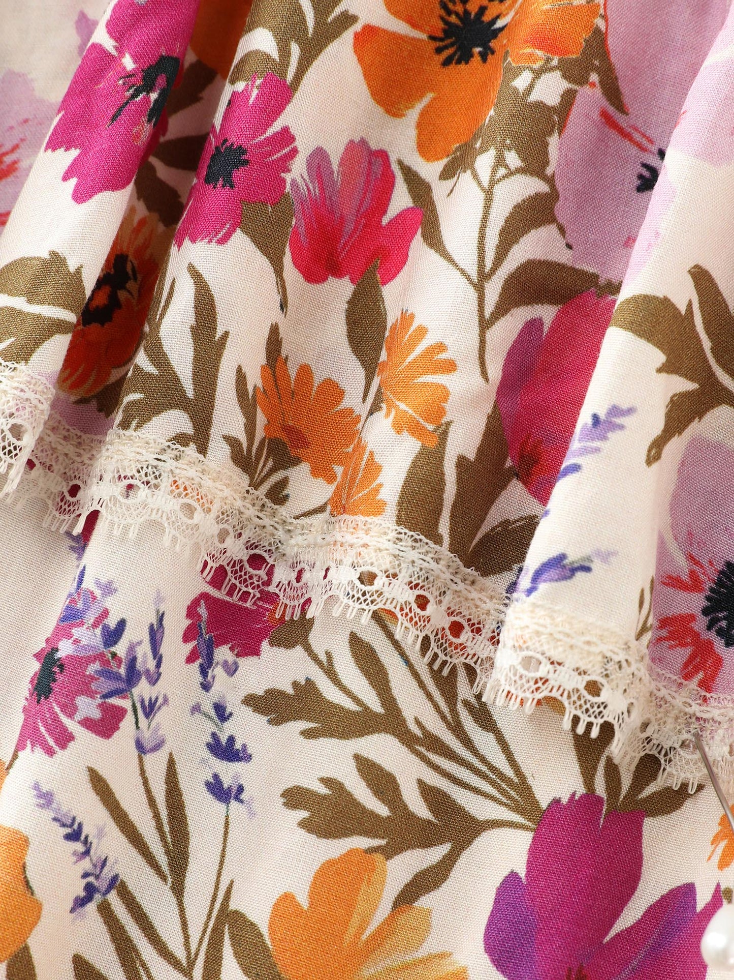 Floral Print Off-Shoulder Stretchy Waist Maxi Dress
