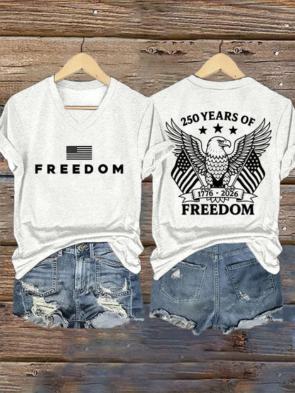 Women's Casual Printed Short-Sleeve T-Shirt