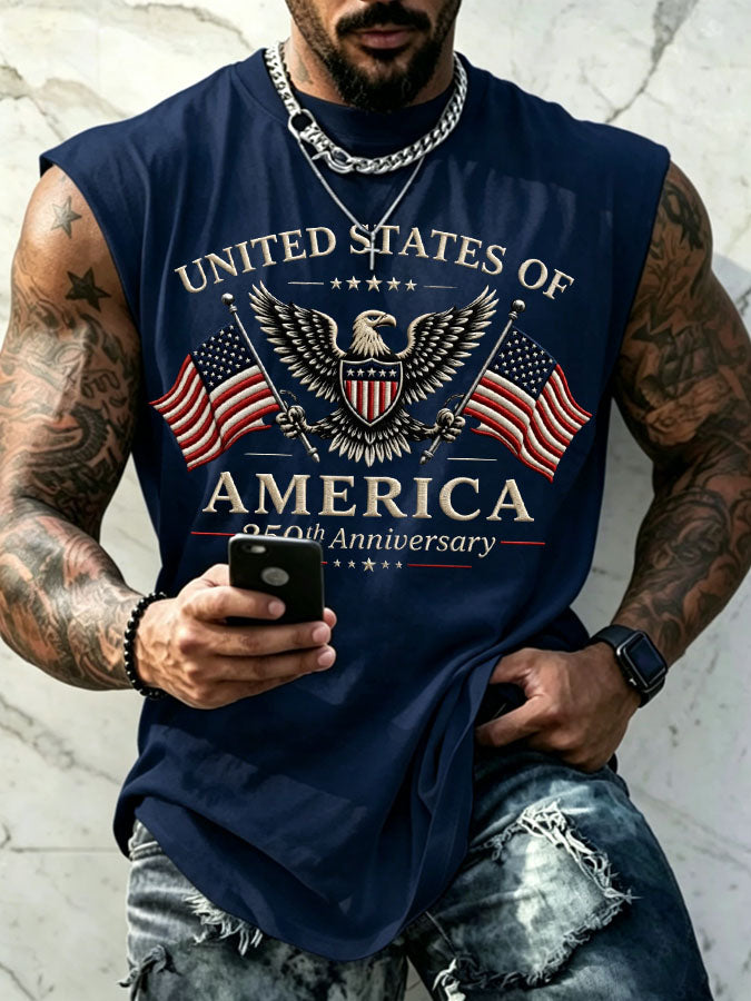 Men's The United States of America Tank Top