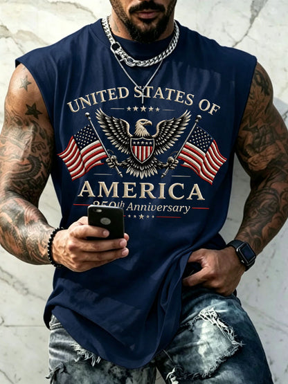 Men's The United States of America Tank Top
