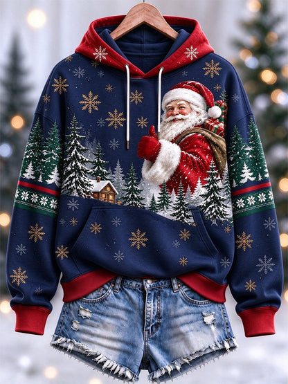 Women's Cancer Christmas Hoodie